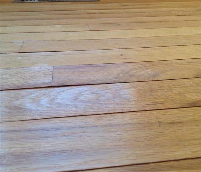 Warped floor boards
