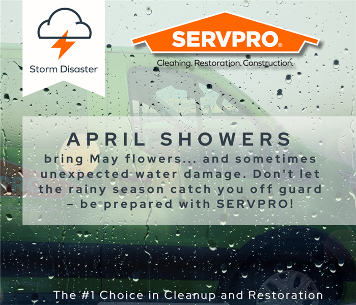 April Showers Servpro Graphic 